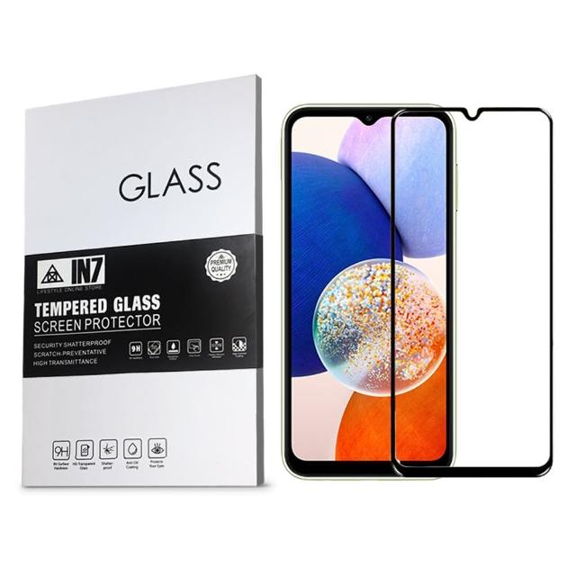 【IN7】Samsung A14 5G 6.6吋 高透光2.5D滿版鋼化玻璃保護貼