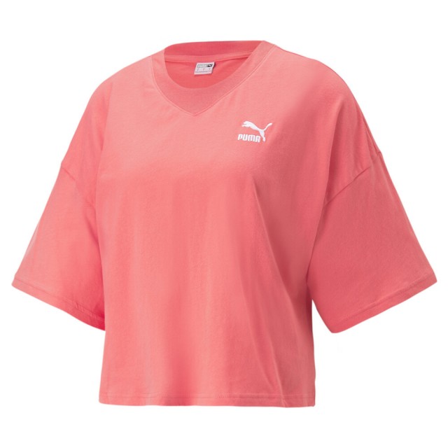 【PUMA官方旗艦】流行系列Classics寬鬆短版短袖T恤 女性 53805263
