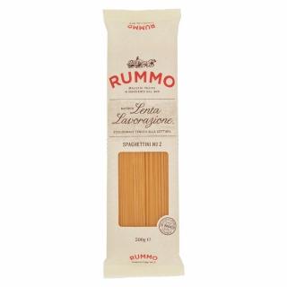 【RUMMO路莫】N.2 長型細圓麵 Spaghettini 500g(適合清爽義大利麵使用)