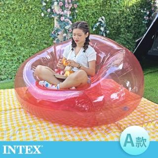 【INTEX 原廠公司貨】透明充氣沙發-4款可選