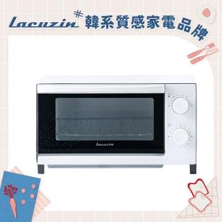 【Lacuzin】玻璃恆溫美型烤箱 LCZ0808WT(珍珠白)