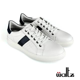 【Waltz】真皮 休閒鞋 小白鞋(514081-01 華爾滋皮鞋)
