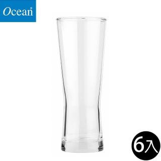 【Ocean】啤酒杯 655ml 6入組 Metropolitan系列(啤酒杯 玻璃杯 飲料杯 水杯)