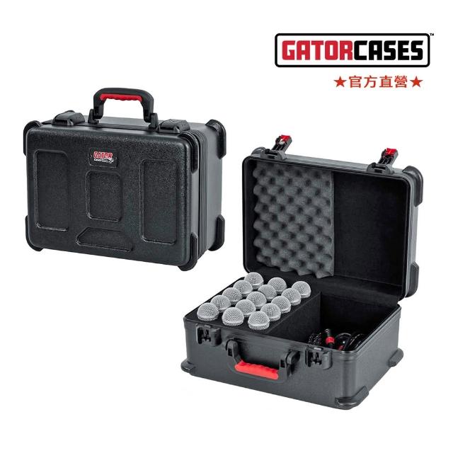 【GATOR CASES】MIC15 有線麥克風15支裝硬盒(舞台錄音必備附海關鎖)