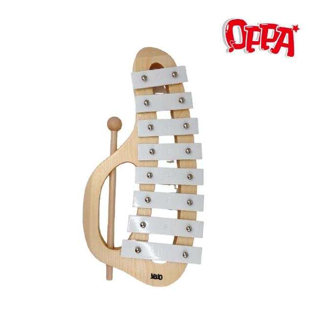 【OPPA】手持八音鐵琴 鐵琴 附棒(幼兒教育 小樂器)