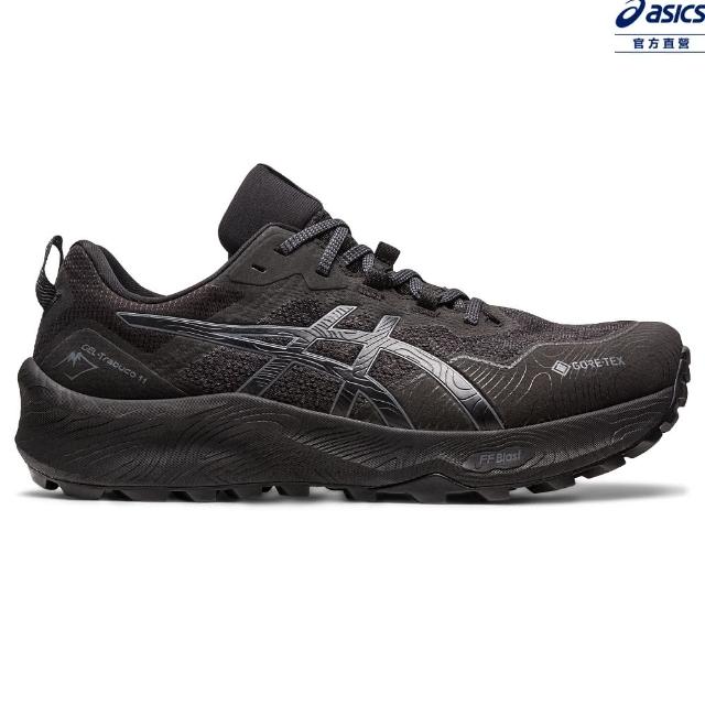 【asics 亞瑟士】GEL-TRABUCO 11 GTX 男款 防潑水 跑鞋(1011B608-002)