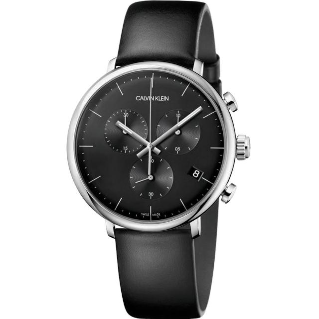 【Calvin Klein 凱文克萊】巔峰系列 復刻計時腕錶(K8M271C1)