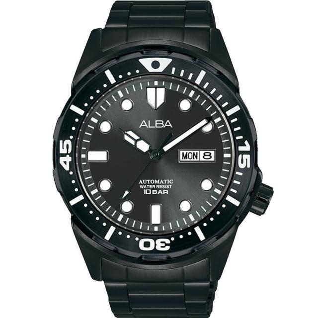 【ALBA】雅柏 潛水運動風格機械錶   母親節(Y676-X059SD/AL4367X1)