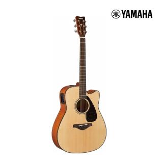 【Yamaha 山葉音樂】FGX800C 面單 雲杉木吉他 電木吉他(附贈原廠琴袋/全新公司貨)