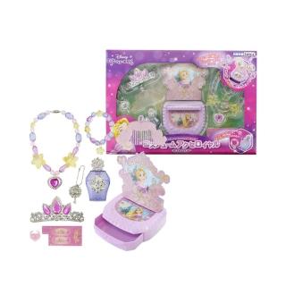 【Disney 迪士尼】魔髮公主 樂佩 皇冠珠寶盒組(代理)