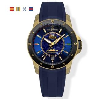 【elegantsis 愛樂時】左營號軍艦紀念機械腕錶/43mm(ELJO43-ROCS 1803)