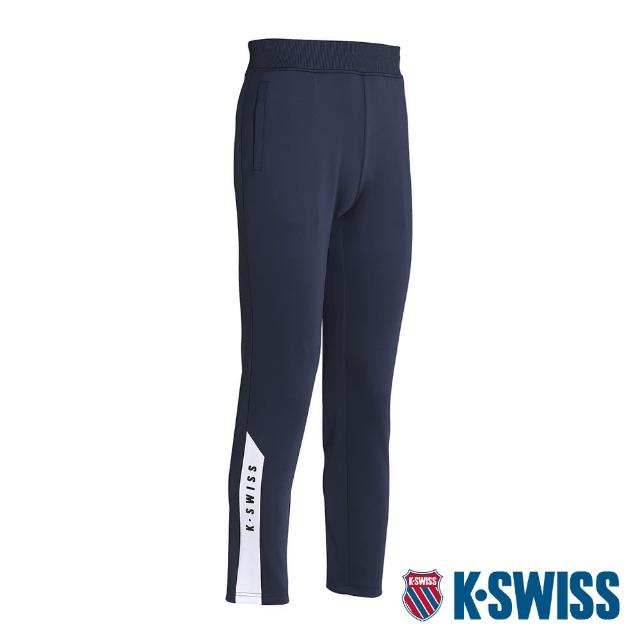 【K-SWISS】運動長褲 Knit Pants-女-藍(198050-426)