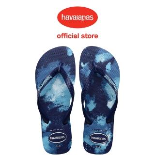 【havaianas 哈瓦仕】拖鞋 男鞋 夾腳拖 渲染 Top Camu 藍 4141398-0555M(哈瓦士)