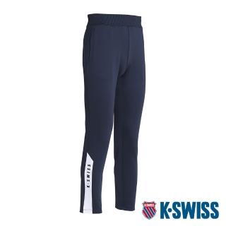 【K-SWISS】運動長褲 Knit Pants-男-藍(108050-426)