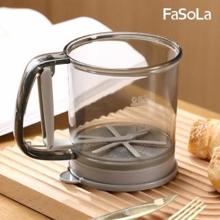【FaSoLa】手持半自動雙層麵粉篩