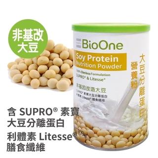 【BioOne 碧而優】大豆分離蛋白營養粉(400g/罐)