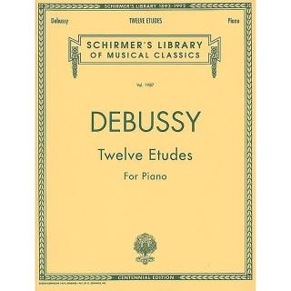 【Kaiyi Music 凱翊音樂】德布西：十二首鋼琴練習曲 Debussy: Twelve Etudes(Schirmer Vol. 1987)