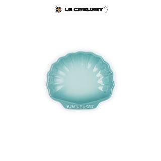 【Le Creuset】瓷器貝殼盤-小(悠然綠)