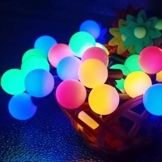 【HaoO】氣氛LED圓型燈串5M 50燈(生日 露營 告白 氣氛燈)