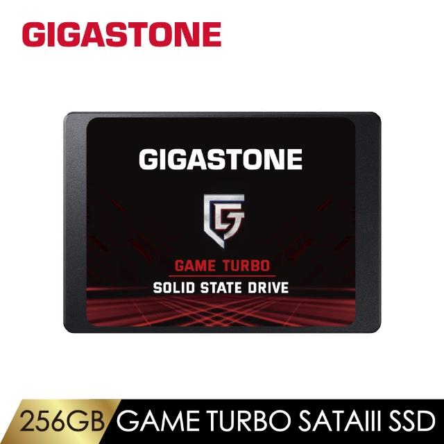 【GIGASTONE 立達】Game Turbo SSD 256GB SATA III 2.5吋固態硬碟(最高讀取速度520MB/s)