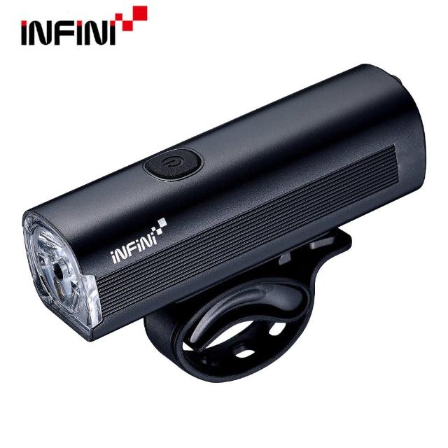 【INFINI】I-290P 400流明 白光USB充  電式前燈(黑色)