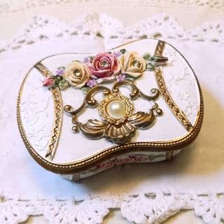 【JEN】歐式田園風樹脂首飾珠寶收納盒(2款可選)