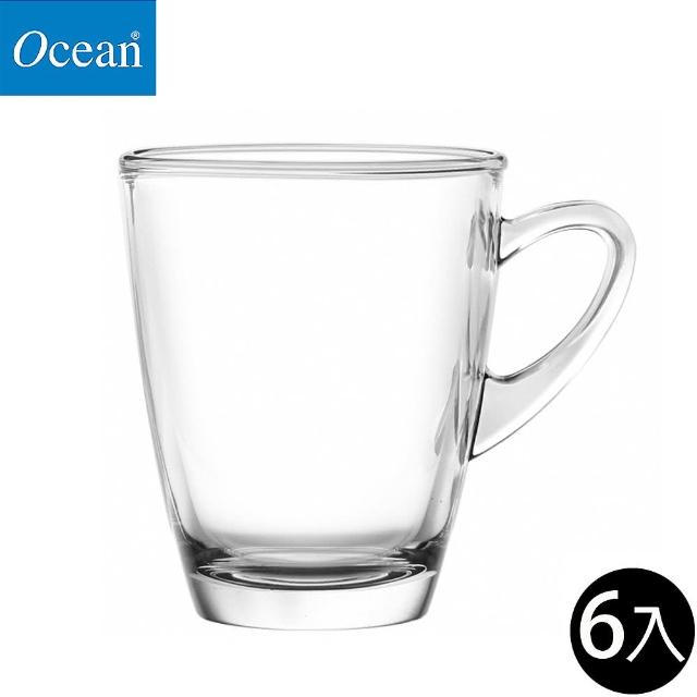 【Ocean】馬克杯 320ml 6入組 Kenya系列(玻璃杯 飲料杯 馬克杯)