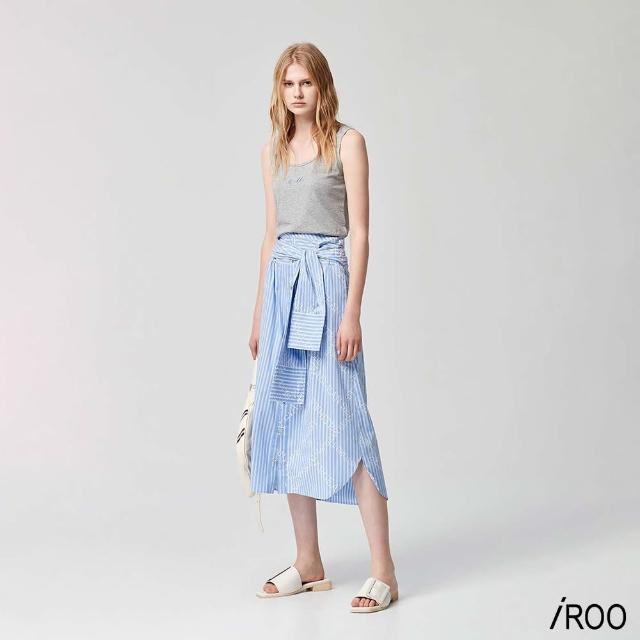 【iROO】印字設計款長裙