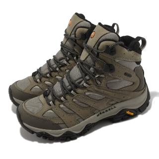 【MERRELL】越野鞋 Moab 3 APEX Mid WP 女鞋 棕 登山鞋 防水 黃金大底 戶外 郊山 中筒(ML037222)