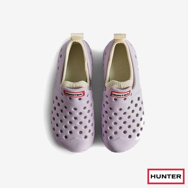 【HUNTER】童鞋-小童洞洞水鞋(薰衣草紫/白色)