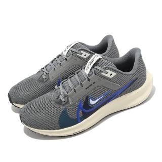 【NIKE 耐吉】慢跑鞋 Air Zoom Pegasus 40 PRM 灰 藍 多勾 小飛馬 男鞋 運動鞋(FB7179-002)