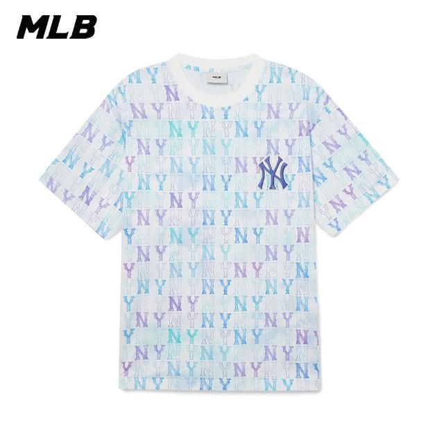【MLB】短袖T恤 MONOGRAM系列 紐約洋基隊(3ATSM2033-50WHS)