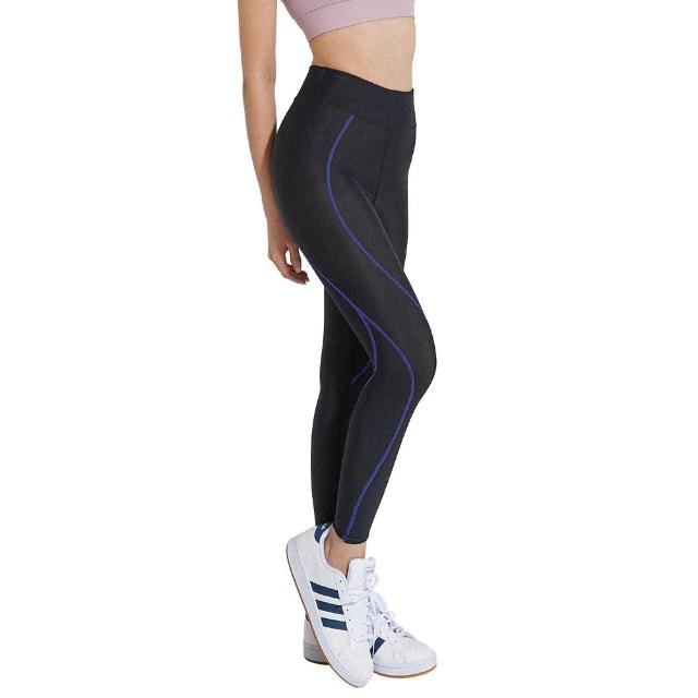 【BeautyFocus】萊克高機能/強塑運動壓力褲(5844藍紫色線條)