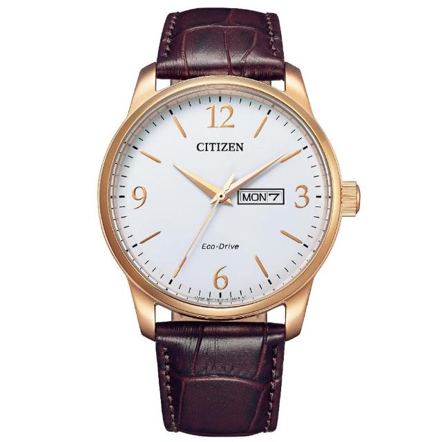 【CITIZEN 星辰】紳士三眼計時不鏽鋼時尚腕錶 藍面 44mm(BM8553-16A)