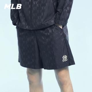 【MLB】休閒短褲 MONOGRAM系列 紐約洋基隊(3ASMM0233-50BKS)