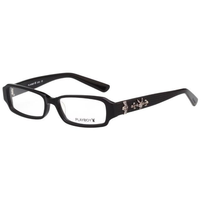 【PLAYBOY】光學眼鏡 PB85186(黑色)