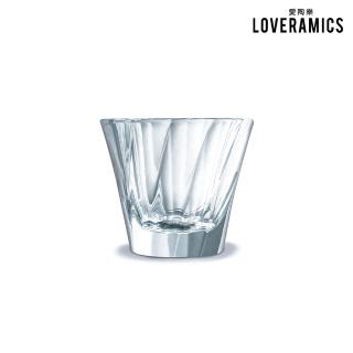 【LOVERAMICS 愛陶樂】現代玻璃系列 - 70ml光折玻璃杯(透明)