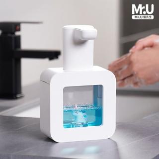 【Mr.U 優先生】自動感應泡沫給皂機 感應洗手機 白色款獨角獸 可壁掛(無印風 可壁掛 洗手乳 情人節禮物)