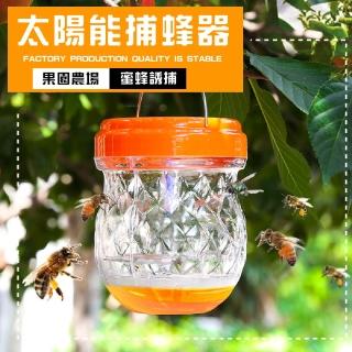 太陽能捕蜂器(LED 防水 果園 農場 昆蟲 果蠅 誘捕器 捕蟲 滅蟲)