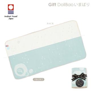 【Gift DollBao】日本今治毛巾系列-洗臉洗澡拍嗝巾_長枕巾版(經典泡泡_雙面寶寶紗布巾)