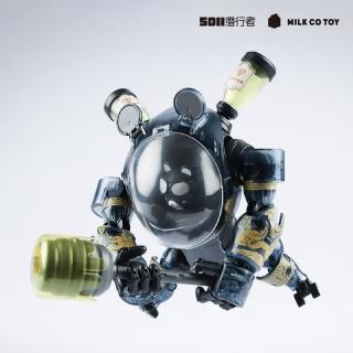 【牛奶玩具】5D2潛行者 黑熊機甲(黑透版)