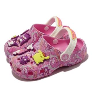 【Crocs】涼拖鞋 Classic Hello Kitty Clog T 童鞋 粉 小朋友 智必星 卡駱馳(208025680)
