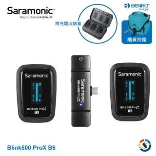 【Saramonic 楓笛】Blink500 ProX B6 一對二 2.4GHz無線麥克風系統(勝興公司貨)