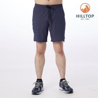 【Hilltop 山頂鳥】彈性短褲 男款 藍｜PS09XM83ECE0