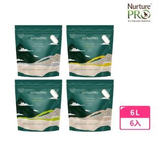【NurturePRO 天然密碼】100%天然豆腐砂6L*6入(原味/綠茶/玉米/木炭/貓砂)