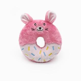 【ZippyPaws】美味啾關係-鮮奶油兔甜甜圈(狗狗玩具 有聲玩具 啾啾聲)
