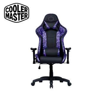 【CoolerMaster】酷碼Cooler Master CALIBER R1S 電競椅(紫黑迷彩)