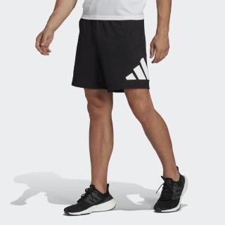 【adidas 愛迪達】TR-ES Logo Sho 男 短褲 運動 訓練 健身 多功能 吸濕排汗 拉鍊口袋 黑(IB8121)