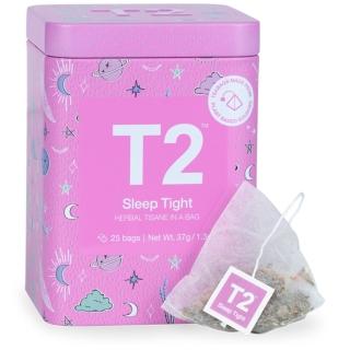 【T2 Tea】舒眠茶25茶包x1.4g_1罐(完美夜聞香茶)
