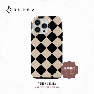 【BURGA】iPhone 14 Pro Max Tough系列MagSafe防摔保護殼-經典格紋(BURGA)